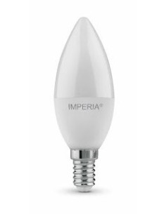 IMPERIA LED OLIVA E14 OPALE 6 W 6500K (10 Pz)