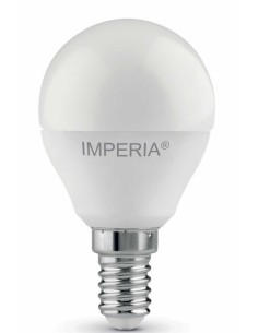 IMPERIA LED SFERA E14 OPALE 6 W 6500K (10 Pz)