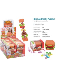 BIG SANDWICH PUZZLE (12 Pz)
