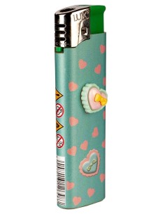 ACC. LUX PIEZO EMBLEM CUORE SOFT FLAME (50 Pz) 2