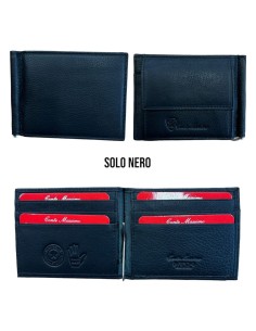 P/FOGLIO UOMO CONTE MASSIMO NERO