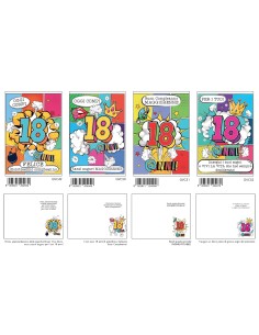 BIGL. MARPIMAR 18 ANNI CON FOIL OLOGRAFICO (24 bigl)