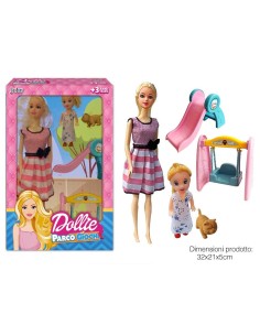 BAMBOLA CON ACCESSORI