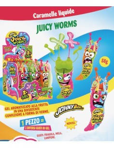 JUICY WORMS 58 gr (12 Pz)