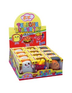 JOYGUM BURGER TOY PELUCHE (12 Pz)