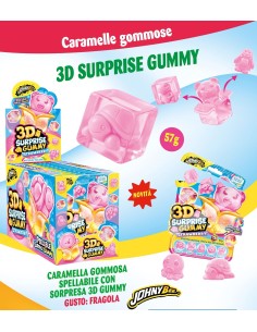 JOYGUM 3D SURPRISE GUMMY (12 Pz)