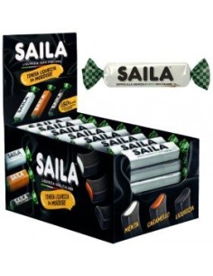 SAILA SOFFICE MONOPEZZI LIQUIRIZIA E CARAMELLO 19 gr. (100 Pz)