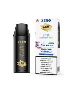 LEM CARTUCCIA LAMPONE/MIRTILLO 0 NICOTINA (5 Pz) cod.prod.PL0014