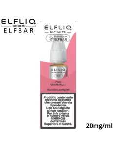 ELFLIQ NIC SALTS-PINK GRAPEFRUIT-2% 10 ml (5 Pz) cod.prod. PLN01