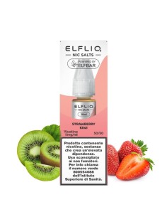 ELFLIQ STRAWBERRY KIWI NICOTINA 2% 10 ml (5 Pz) cod.prod.PLN0105
