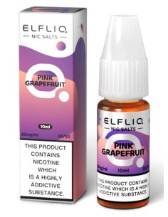 ELFLIQ NIC SALTS- PINK GRAPEFRUIT- NICOTINA 1% 10 ml (5 Pz) Cod.