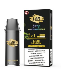 LEM CARTUCCIA MONOUSO LIMONE LIME (5 Pz) cod.prod.PLN011529