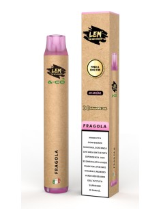 LEM SIG. ELETTR. USA E GETTA &-CO 1200 PUFF(10Pz) FRAGOLA cod.pr