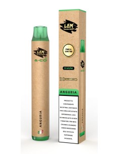 LEM SIG. ELETTR. USA E GETTA &-CO 1200 PUFF (10Pz) ANGURIA cod.p