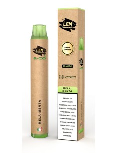 LEM SIG. ELETTR. USA E GETTA &-CO 1200 PUFF (10Pz) MELA/MENTA co