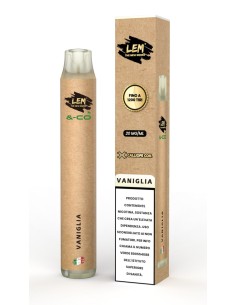 LEM SIG. ELETTR. USA E GETTA &-CO 1200 PUFF (10Pz) VANIGLIA cod.