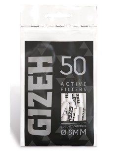 FILTRI GIZEH ACTIVE FILTER 6 mm Bag 50 Pz (10 Bs) cod. prod.PROV