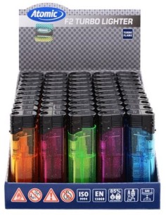 ACC. ATOMIC F2 TURBO FLAME RICARICABILE (50 Pz) 2