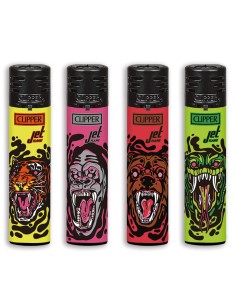 ACC. CLIPPER JET FLAME WILD ANIMALS (48 Pz)