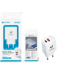 UNICO WALL CHARGER 2 USB 20 w