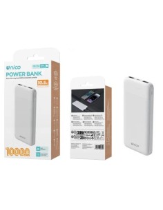 UNICO POWER BANK 10000 mAh BIANCO