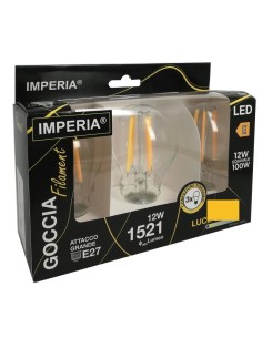 IMPERIA LED GOCCIA E27 FILAMENT 3 PACK (5 Pz)
