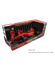 AUTO F1 SCALA 1:36 FRIZIONE CON SUONI