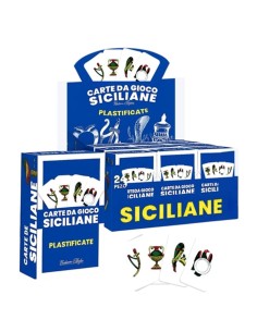 CARTE DA GIOCO SICILIANE (24 Pz)
