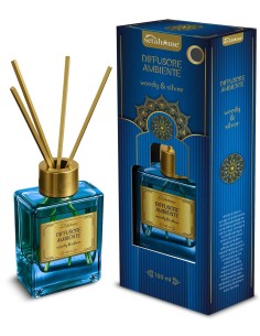 DIFFUSORE AMBIENTE ARABO 100 ml WOODY & SILVER