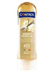 CONTROL 2 in 1 MASSAGE & PLEASURE SWEET VANILLA LUBRIFICANTE 200