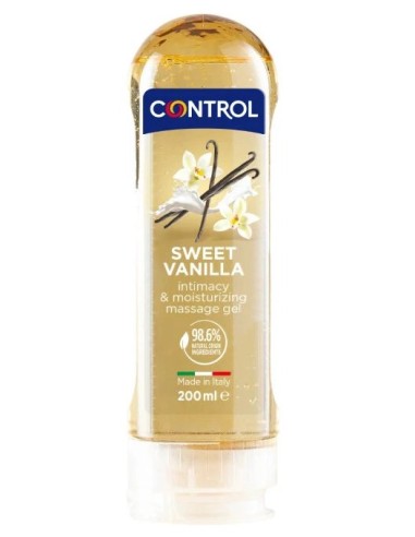 CONTROL 2 in 1 MASSAGE & PLEASURE SWEET VANILLA LUBRIFICANTE 200