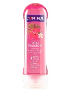 CONTROL 2 in 1 MASSAGE & PLEASURE THAI PASSION LUBRIFICANTE 200