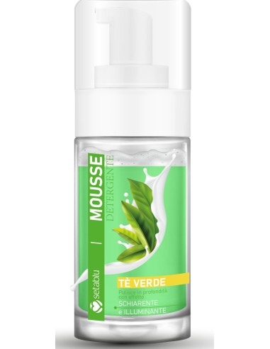 MOUSSE DETERGENTE BIFASICA 120 ml TE' VERDE