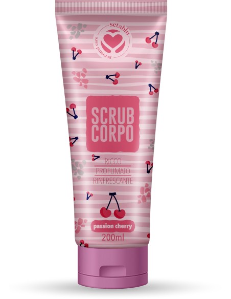 SCRUB CORPO 200 ml PASSION CHERRY