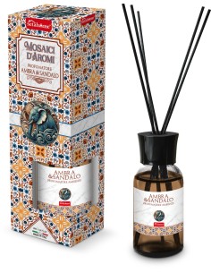 DIFFUSORE AMBIENTE 125 Ml - AMBRA E SANDALO -