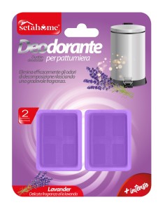 DEODORANTE PER PATTUMIERA 2 Pz - LAVANDA -