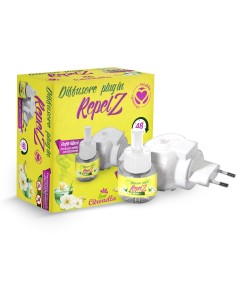 DIFFUSORE PLUG REPELZ CITRONELLA + 1 REFILL 48 ml