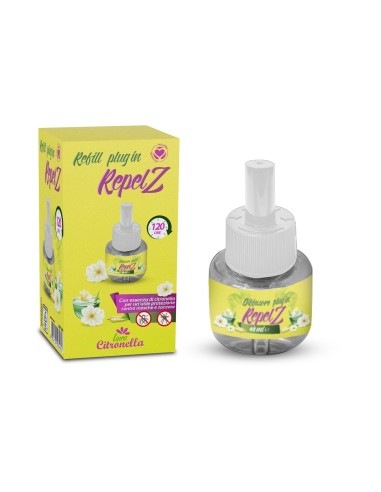 RICARICA DIFFUSORE PLUG REPELZ CITRONELLA