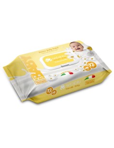 SALVIETTE BABY CAMOMILLA 72 Pz MADE IN ITALY