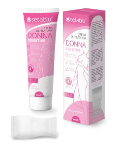 CREMA DEPILATORIA DONNA SENSITIVE 100ml CON SPATOLA INCLUSA