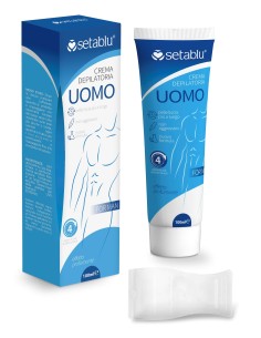 CREMA DEPILATORIA UOMO PELLI NORM. 100ml CON SPATOLA INCLUSA
