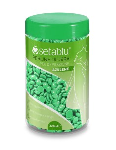 PERLINE CERA DEPILATORIA 220ml AZULENE