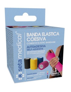 BENDA ELASTICA COESIVA COLORATA 5 x 4.5 cm