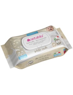 SALVIETTE BABY 80 Pz WHITE MILK