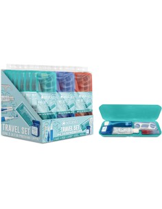 SET VIAGGIO SPAZZOLINO+DENTIFRICIO+FILO INTERD.+6 ARCHETTI+2 SCO