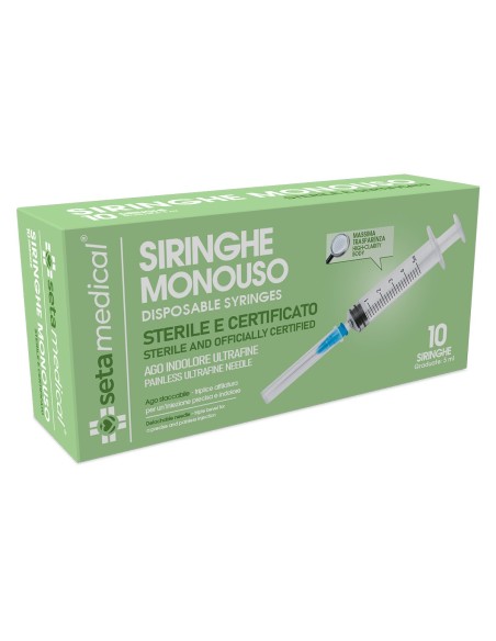 SIRINGA STERILE MONUSO 5 ml 10 pz (10 Cf)