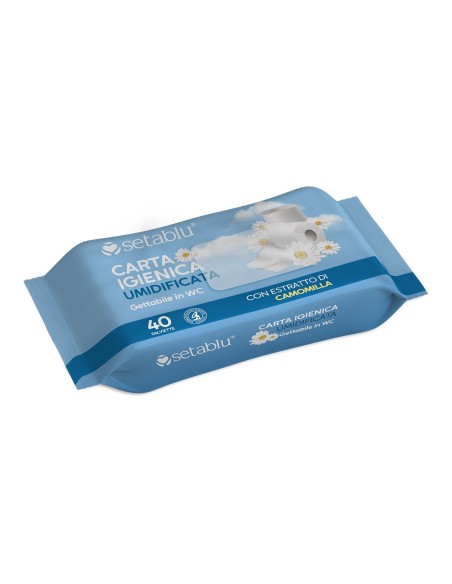 CARTA IGIENICA UMIDIFICATA 40 Pz