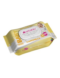 SALVIETTE BABY CAMOMILLA 100 Pz