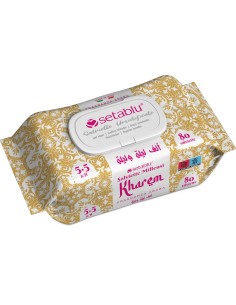 SALVIETTE MILLEUSI FRAGRANZA ARABA 80 Pz KHAREM
