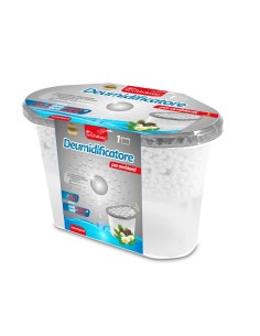 DEUMIDIFICATORE AMBIENTE 500 ml MUSCHIO BIANCO